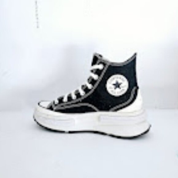Converse Chuck Taylor Unisex High-Top Platform Black Sneakers  Why: - Picture 2 of 15